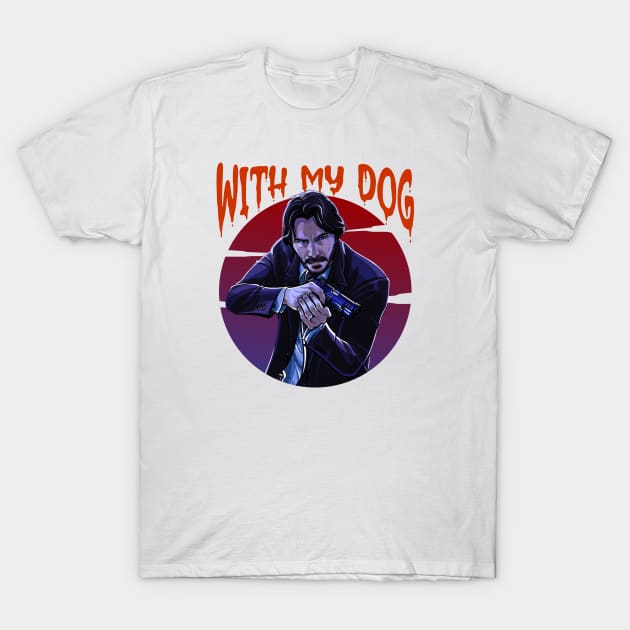 John Wick Andrenaline T-Shirt by Happy Asmara